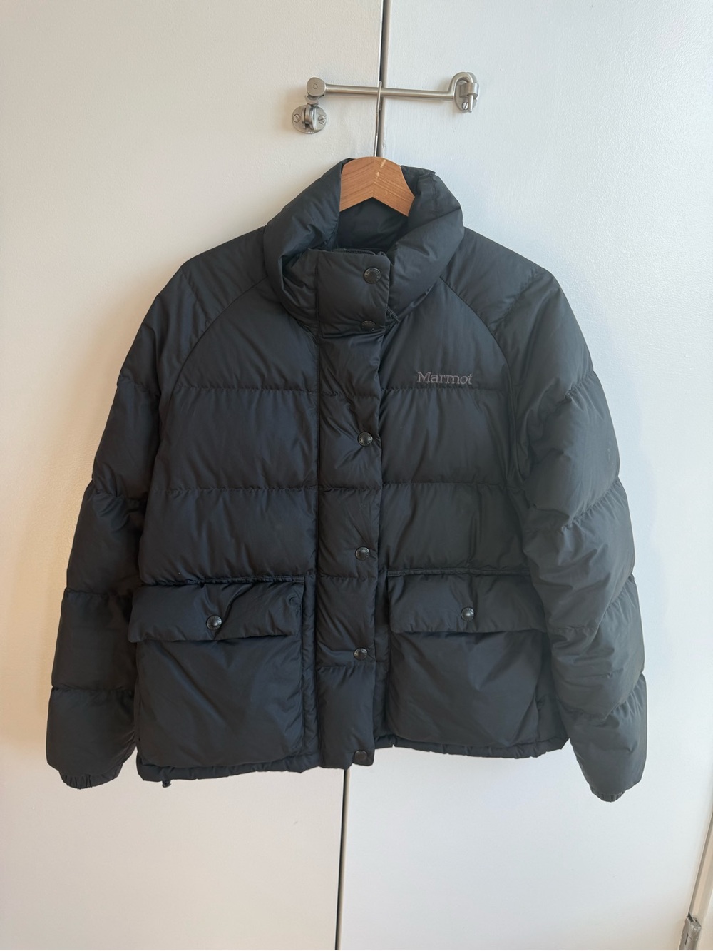 Marmot Women's Black Short Puffer Jacket